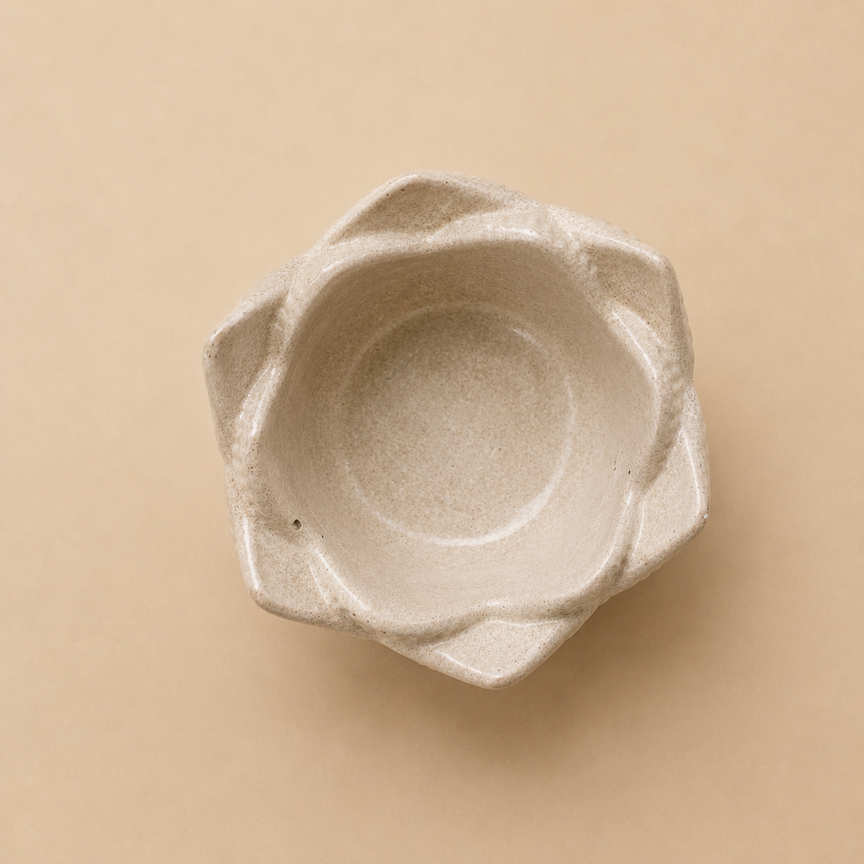 PORTA VELA FLOR DE LIS - CEMENTO