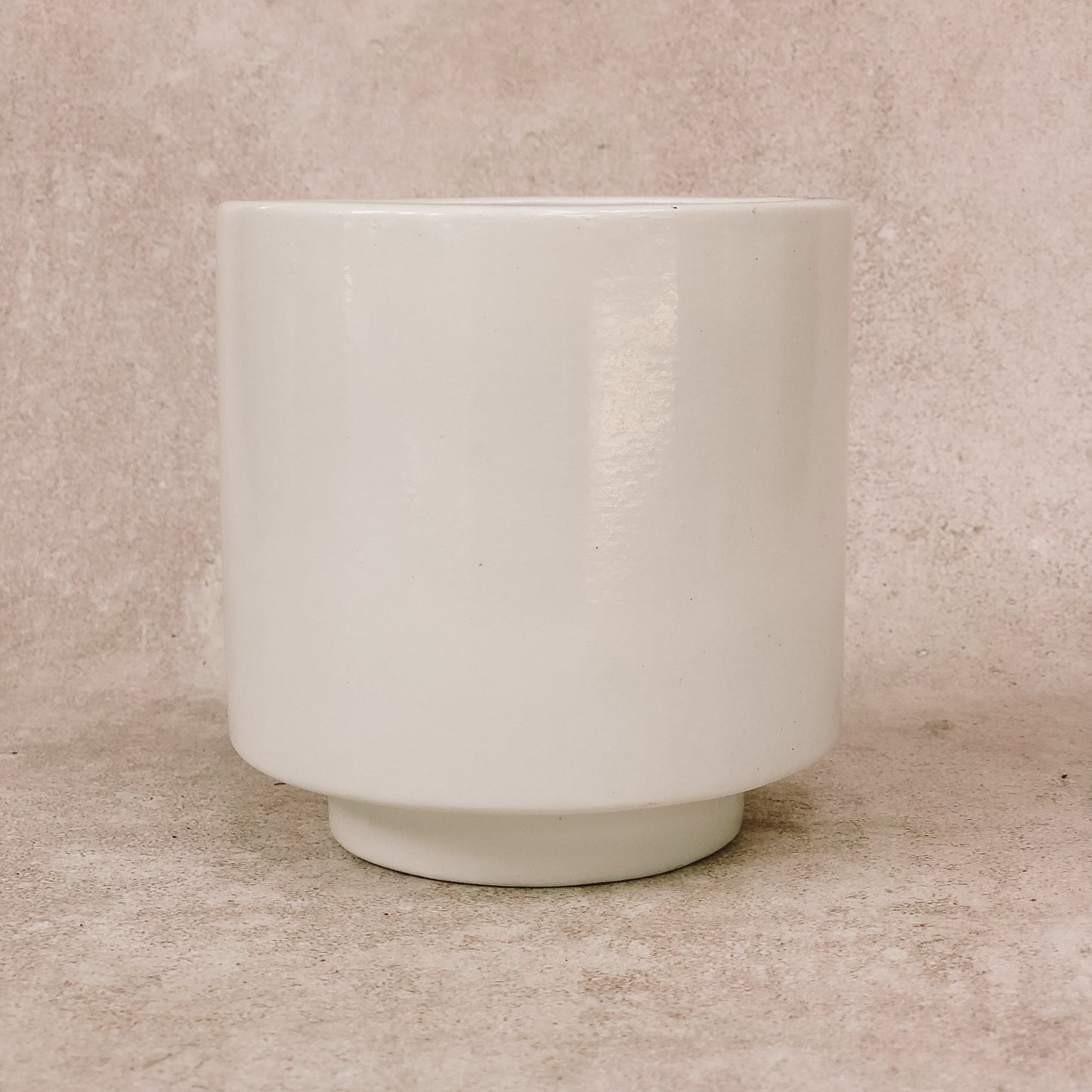 Maceta blanca