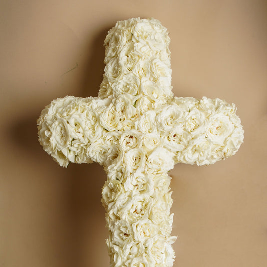 CRUZ DE ROSAS BLANCAS - PARA LUT